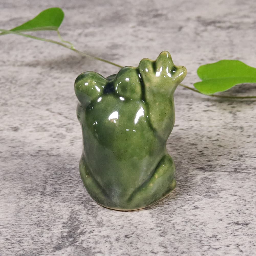 Amazon.co.jp: しがらき焼 蛙 置物 かえる 陶器 縁起物 カエル や